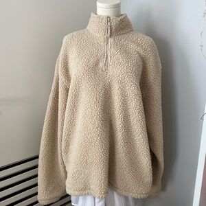 Old Navy Tan Sherpa Sweater